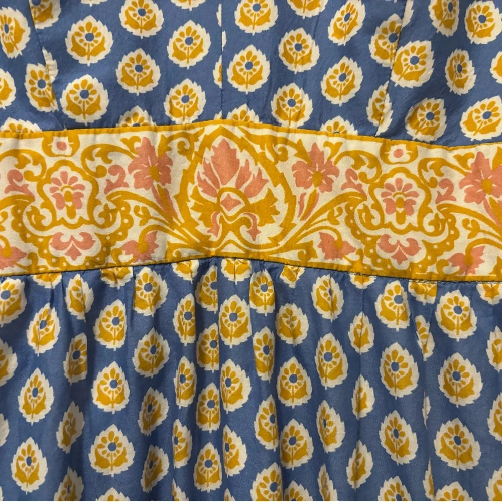 J. Crew Point Sur Patterned Tiered Maxi Dress - Picture 5 of 7